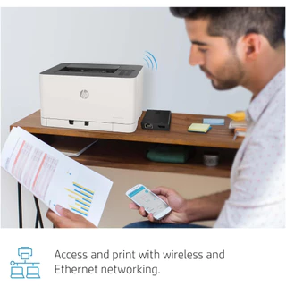HP Printer Color Laser 150nw / 150a / MFP 179fnw | เครื่องพิมพ์สี | รับประกัน 3 ปี Onsite | USB , Ethernet , Wi-Fi