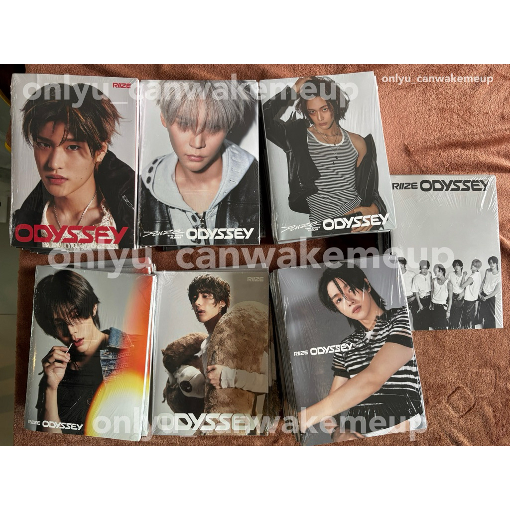 <<พร้อมส่ง ส่งทุกวัน>> Riize อัลบั้ม ODYSSEY Photobook ver. (ไม่แกะ)