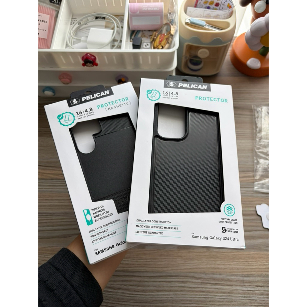 Pelican Protector with Magnetic ina Galaxy S25 Ultra - Black 💯แท้จากเว็บโดยตรง