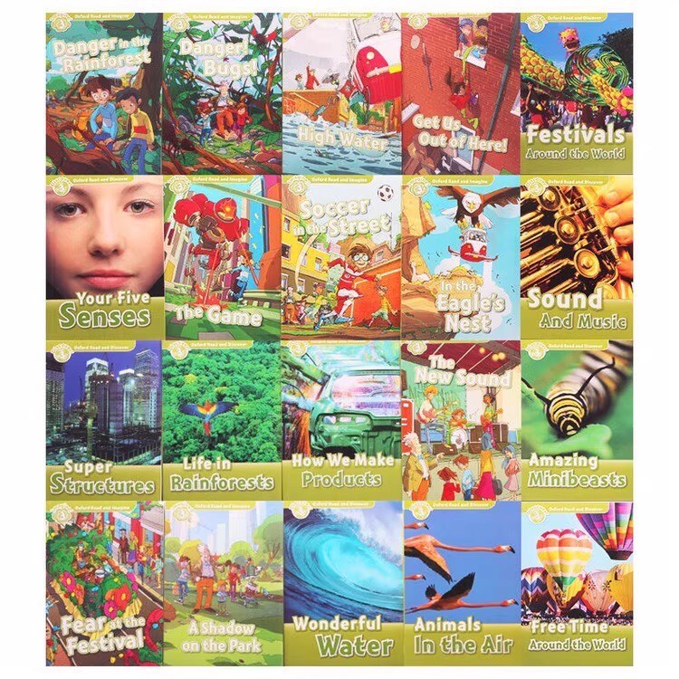 Oxford Read and Discover Level 1-6 Children's Book English Edition - รูปที่ 3