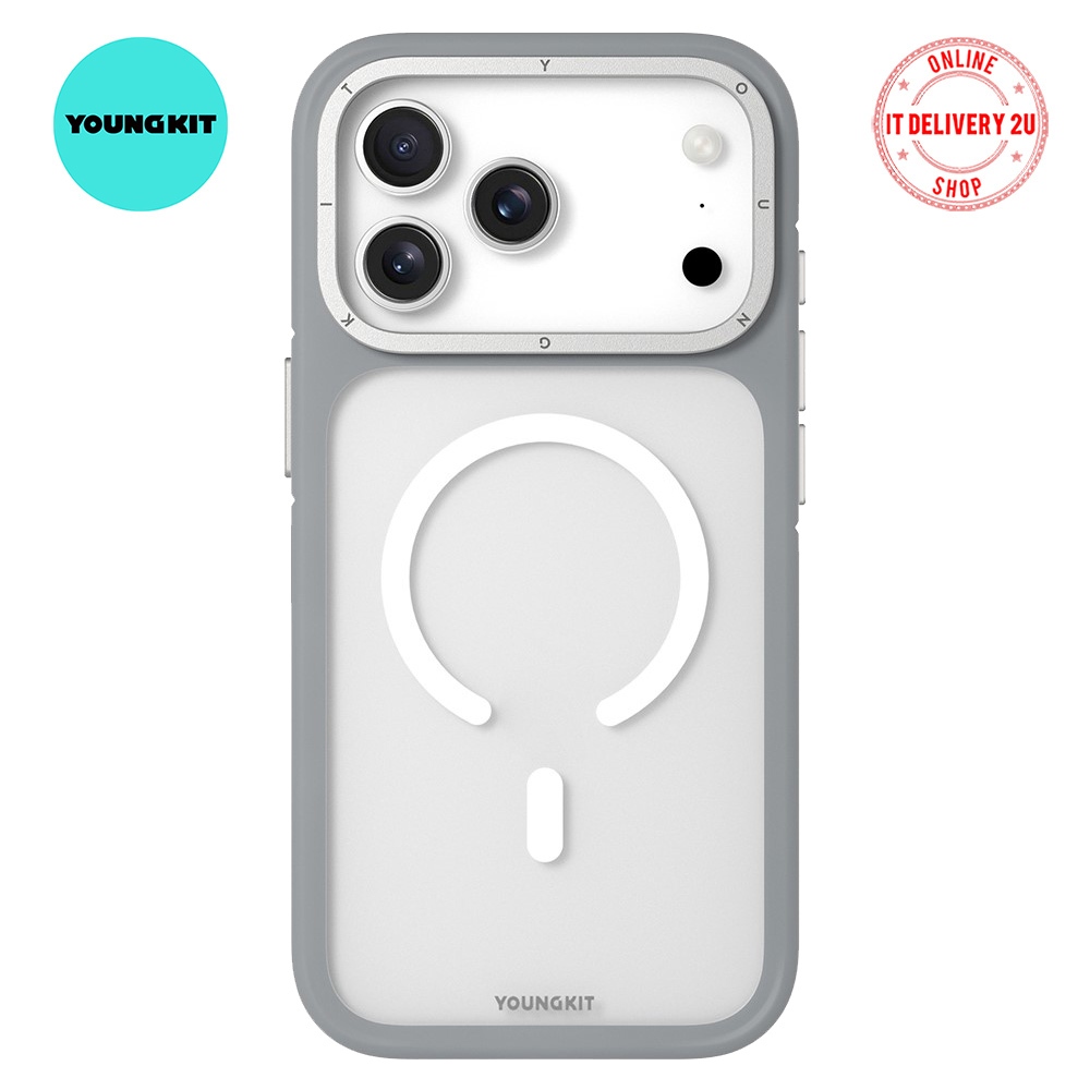 YoungKit RockSand เคสกันกระแทก iPhone 17 Pro / 17 Pro Max เคสไอโฟน17 เคสแม่เหล็กชาร์จไร้สาย iPhone17ProMax Magnetic Case