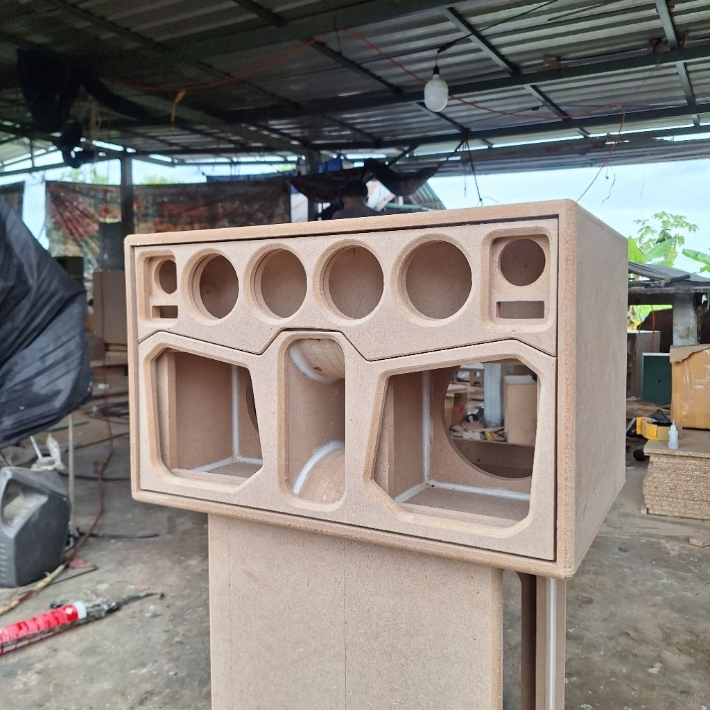 ตู้ลำโพงบลูทูธ 6.5นิ้วคู่ รุ่นประหยัด