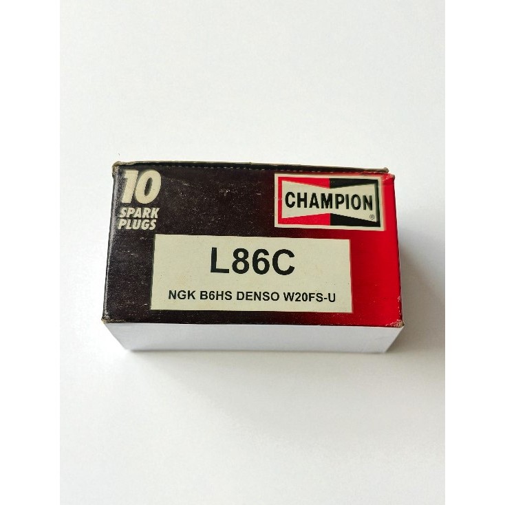 หัวเทียน ตัวจุดระเบิด Champion ของแท้USA (L86C), NGK B6HS DENSO W20FS-U - เอส.เอช.กลการ อะไหล่ยนต์