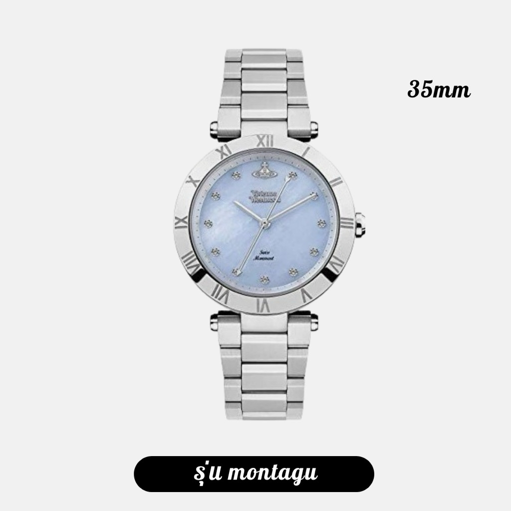 🪐นาฬิกา VW รุ่น Montagu VV206BLSL✨