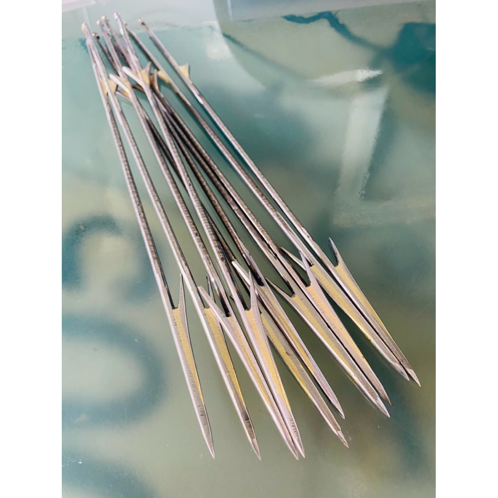 หัวพอกทองเหลือง 4mm35cmชุด 3 ดอกล็อกล่าง