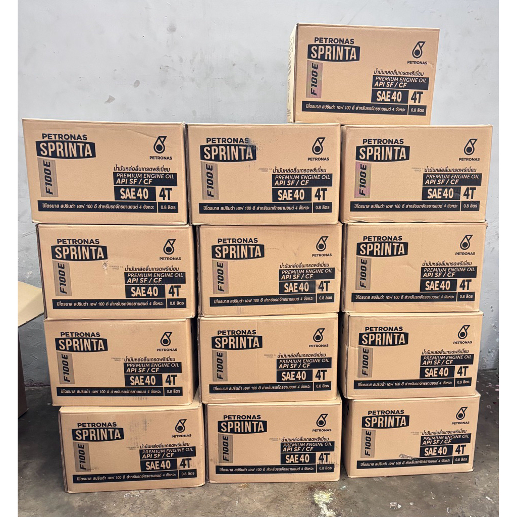 น้ำมันเครื่องปิโตนาสF100 0.8l