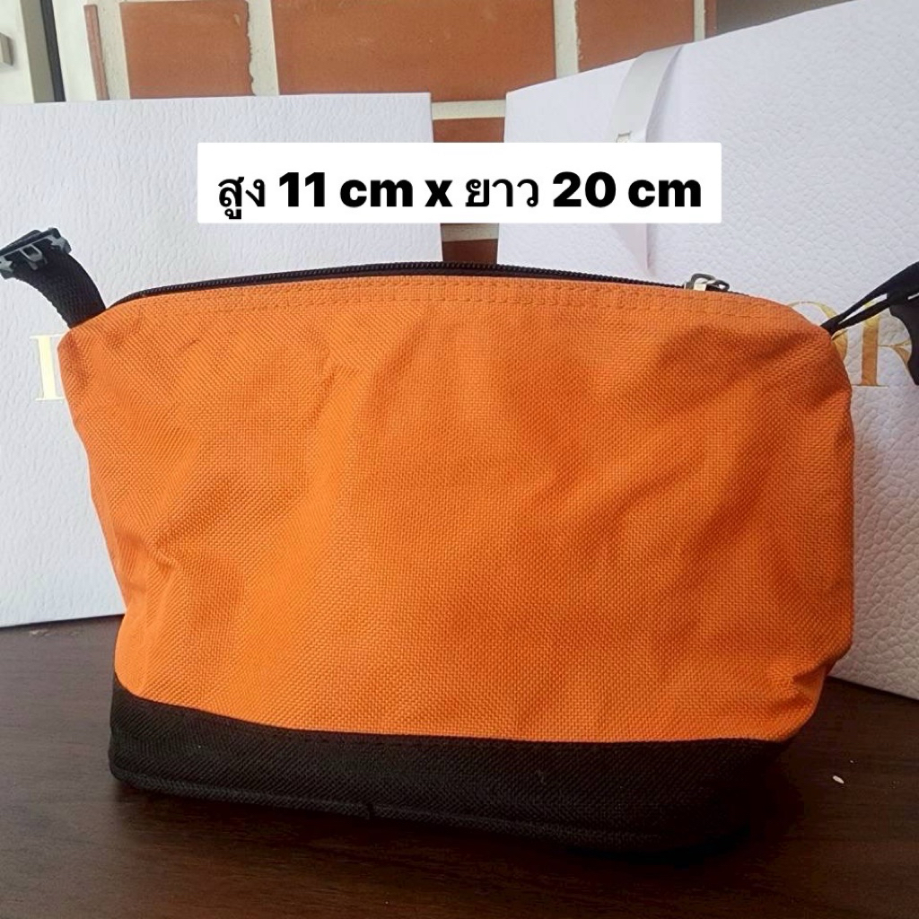 SALE❗️กระเป๋าเครื่องสำอางสีส้ม Oriental Princess แท้💯‼️