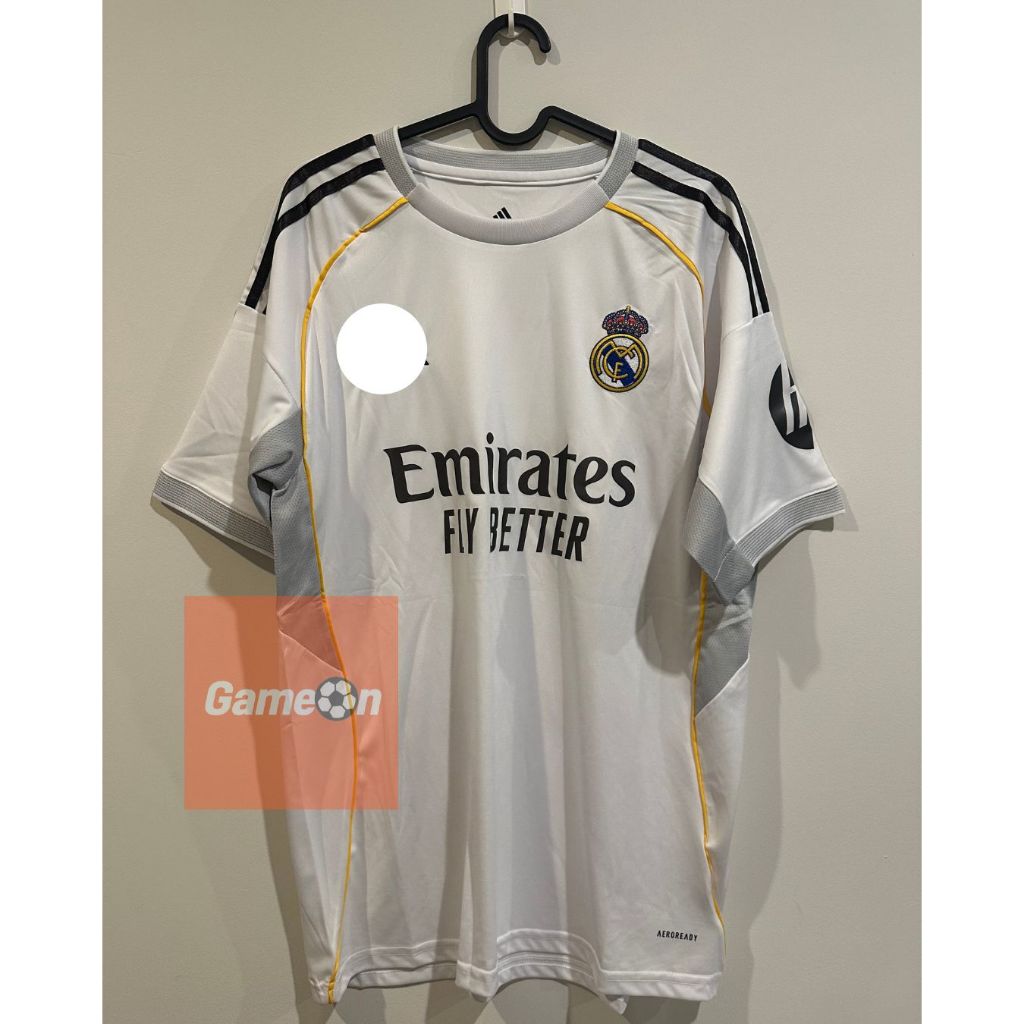 เสื้อบอลมาใหม่ madริด 3A แฟนบอล เกรดพรีเมี่ยม ใส่สบาย ผ้าเบาบางแห้งไว