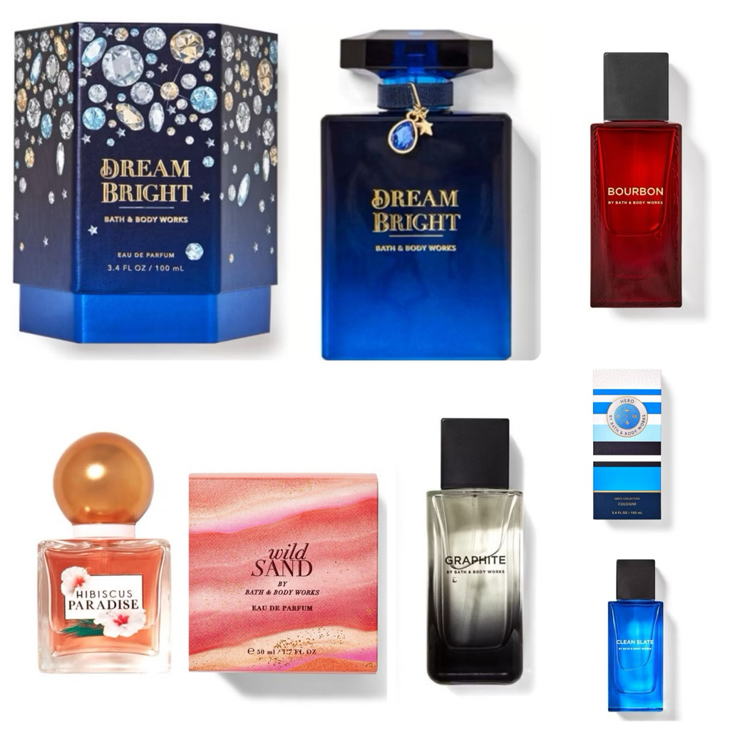 น้ำหอม Eau de Parfum 🌸 แท้💯% Bath &Body Works ขนาด 50 mL,HIBISCUS PARADISE,OPEN SKY,PERFE