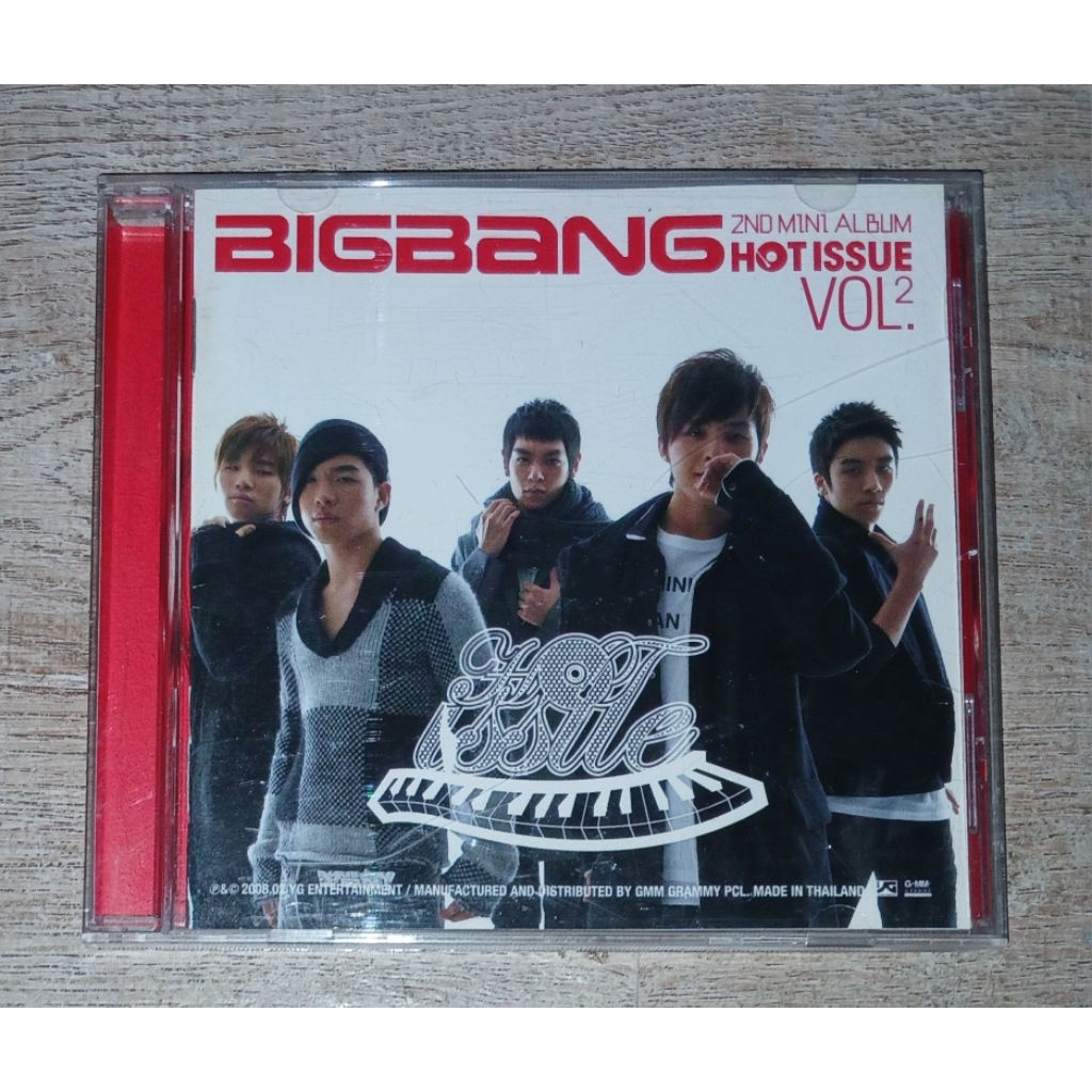 Bigbang Big Bang ซีดี CD Album 2nd Mini Album Hot Issue Vol. 2 Thailand Edition