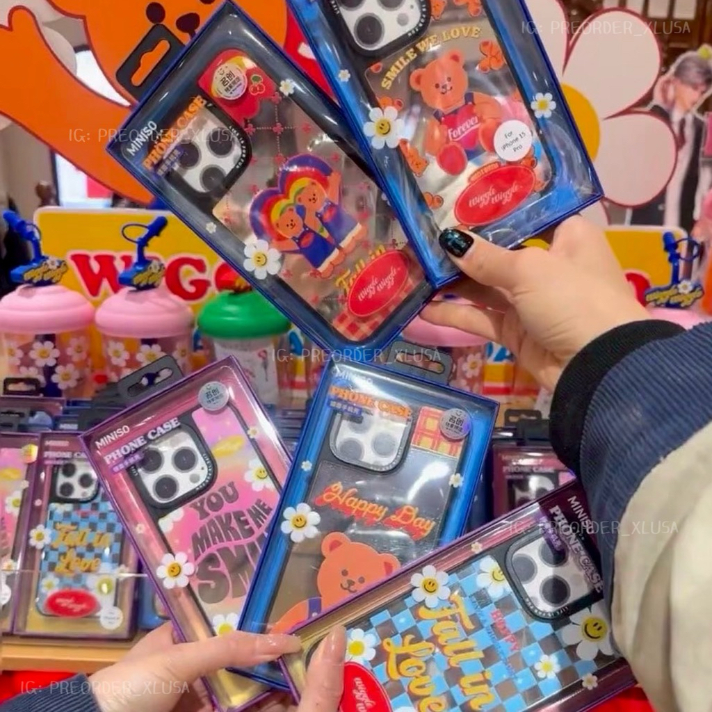 พวงกุญแจ Miniso x Wiggle Wiggle | เคส iPhone Miniso x Wiggle Wiggle แท้ 💯%