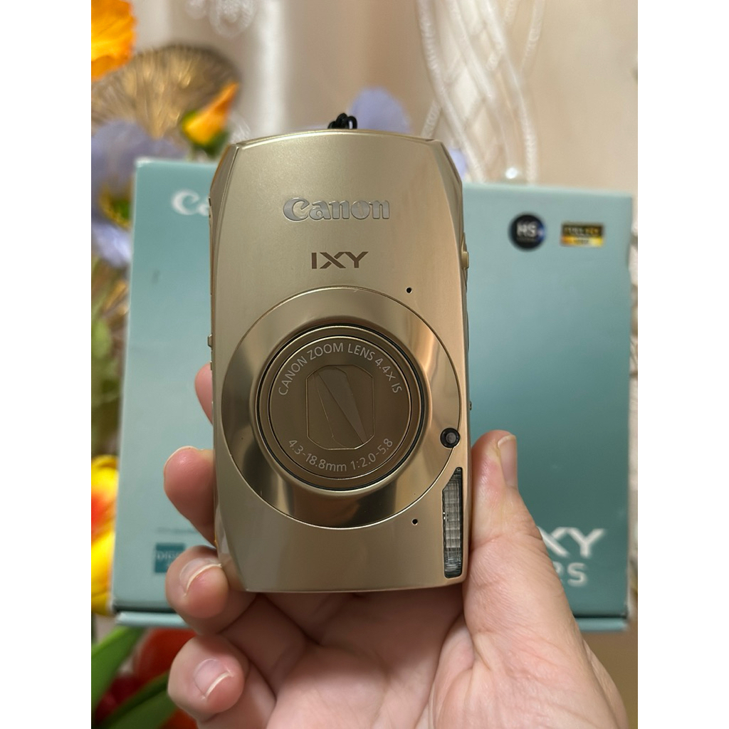 Canon IXY32s สีทองเงาสวย อุปกรณ์ครบกล่อง สภาพ99%