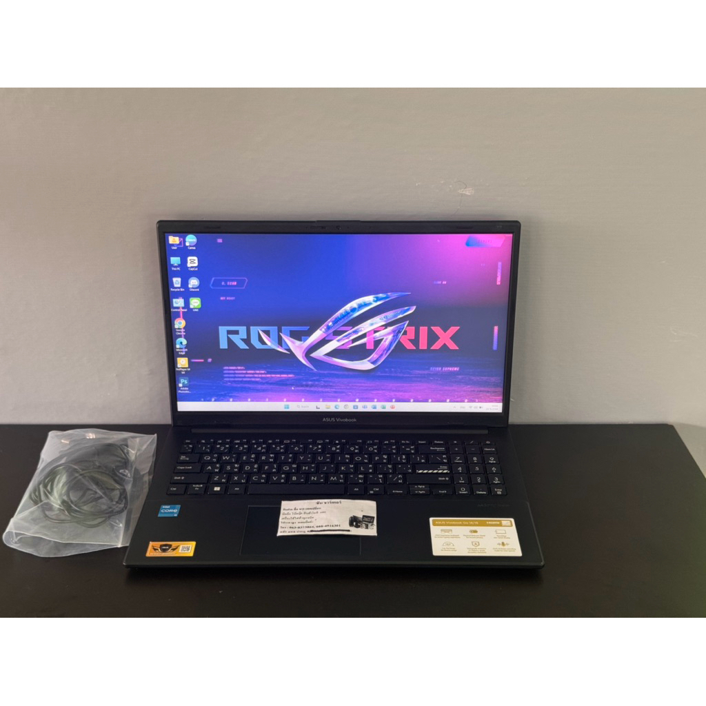 โน๊ตบุ๊ค Asus Vivobook Go 15 X1504GA-NJ322W  i3-N305 /Ram 8GB /SSD 512GB (มือสอง สภาพสวย)