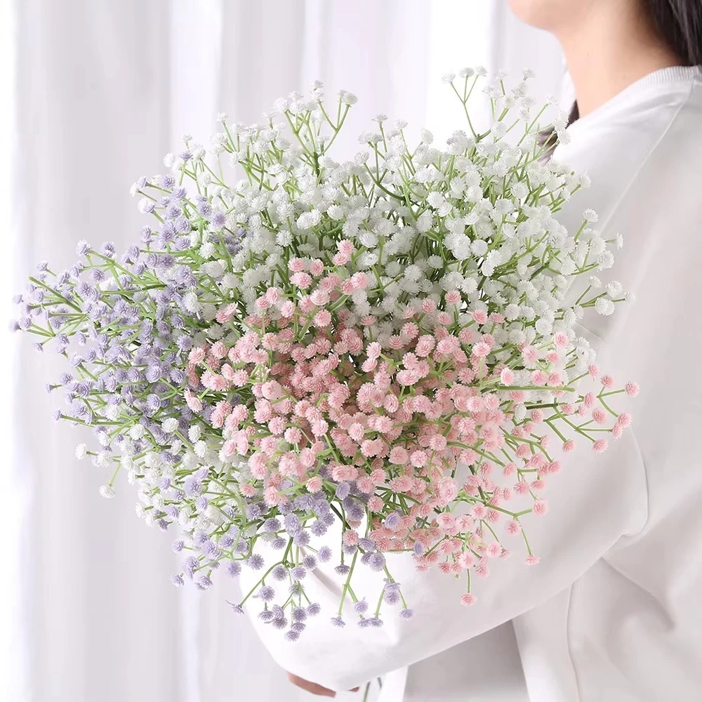 🌸ดอกยิปโซฟิลาประดิษฐ์ ดอกยิปโซบรี - 60 ซม.🎨