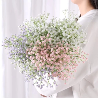 🌸ดอกยิปโซฟิลาประดิษฐ์ ดอกยิปโซบรี - 60 ซม.🎨