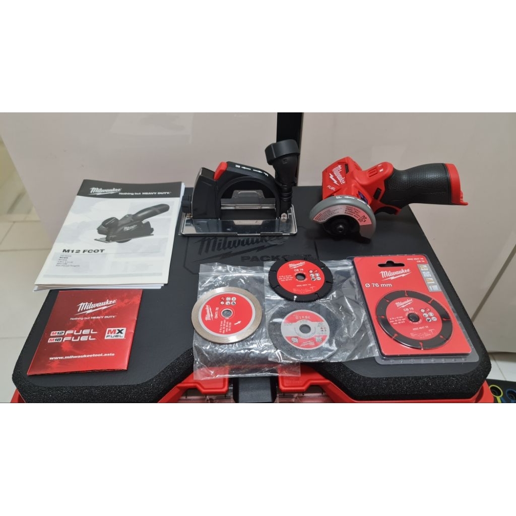 Milwaukee M12FCOT-0X เครื่องมือตัดไร้สาย 3 นิ้ว ตัวปล่าว ไม่มีกล่อง