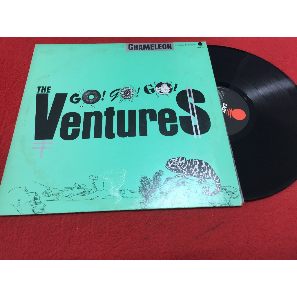 The Ventures - Chameleon -  instrumental rock ขนาด 12 นิ้ว LP B2.55