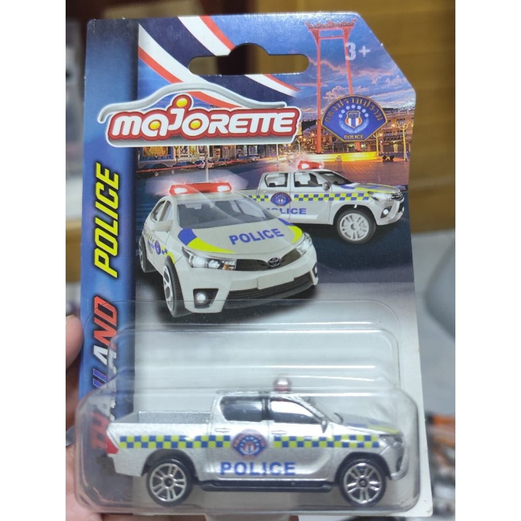 Majorette  รถตำรวจไทย คละแบบ  1:64