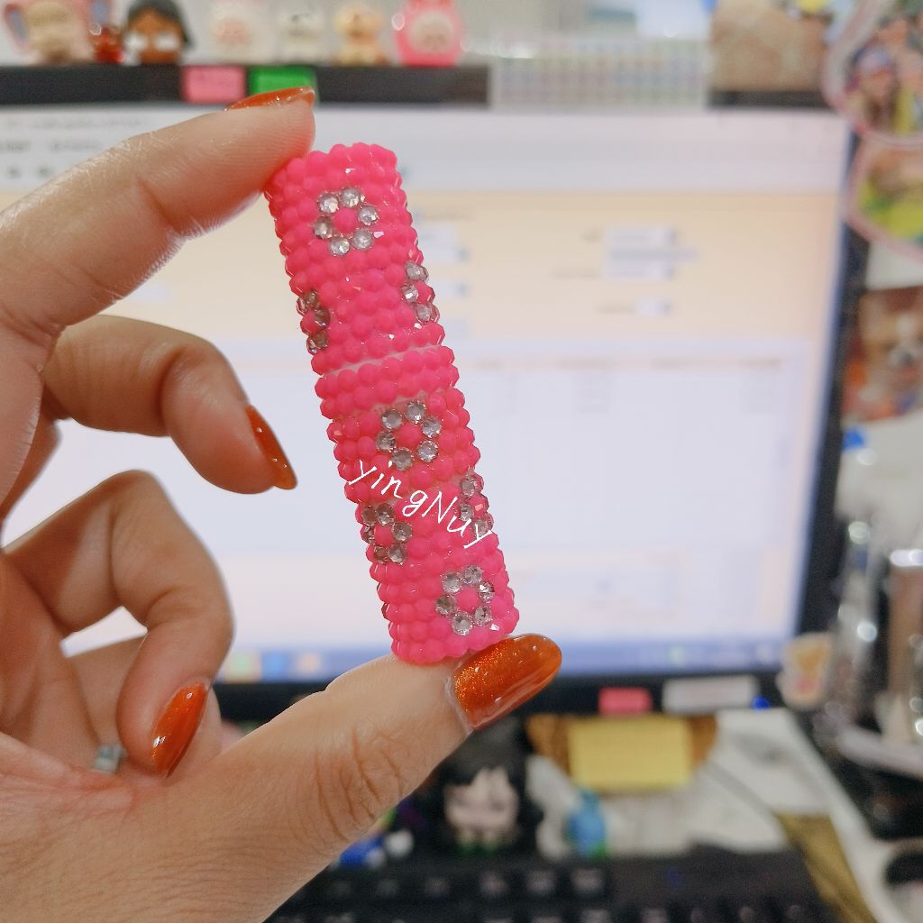 ยาดมโป๊ยเซียน ยาดมโป๊ยเซียนแต่งเพชร มีใส้พร้อมดม พร้อมส่ง - รูปที่ 6