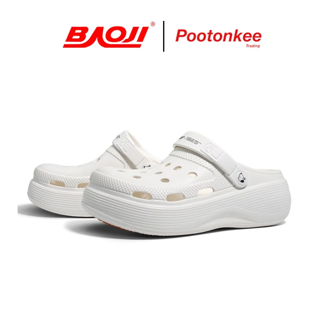 BAOJI X PEANUTS บาโอจิ รุ่น BO31-SP01 / BO37-SP01 รองเท้าแตะ รองเท้าหัวโตผู้หญิง BAOJIxPEANUTS COZY STEP ลายลิขสิทธิ์แท้ - รูปที่ 2