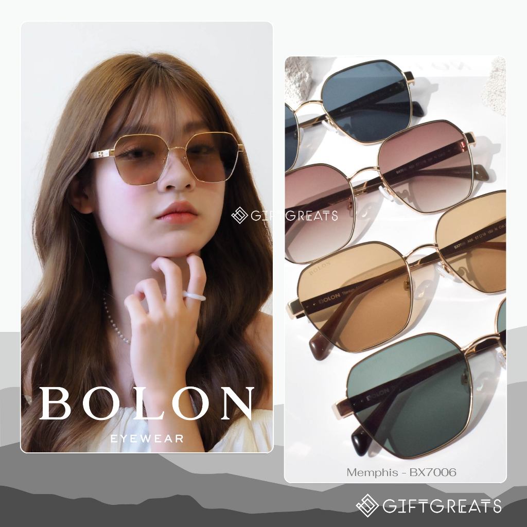 แว่นกันแดด BOLON Memphis BX7006 - FW25 Bolon Eyewear Sunglasses โบลอน กันแดด