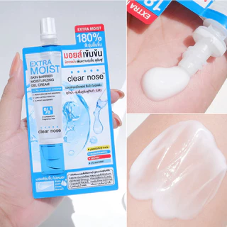 ** ยกกล่องx6ซอง ** Clear Nose Extra Moist Moisturizing Gel Cream 12ml. เคลียร์โนส เอ็กซ์ตร้า มอยส์เจอไรซิ่ง เจลครีม