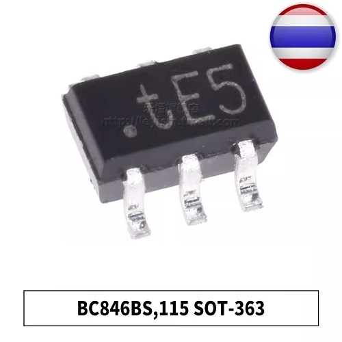 2pcs BC846S BC846 tE5 SOT-363 SMD SC-88 65V 100mA