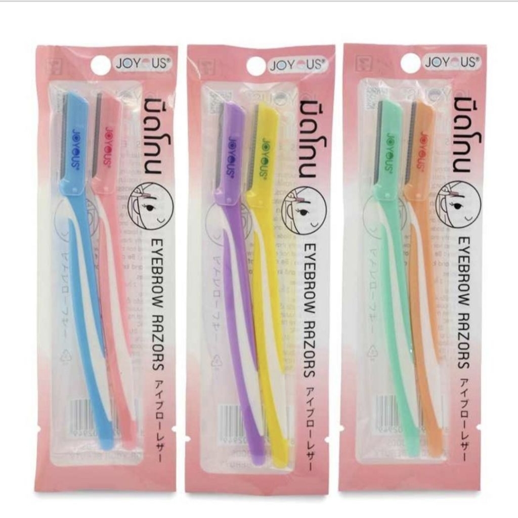 มีดโกนมีฝาปิด JOYOUS 1แพ็ค 2ชิ้น