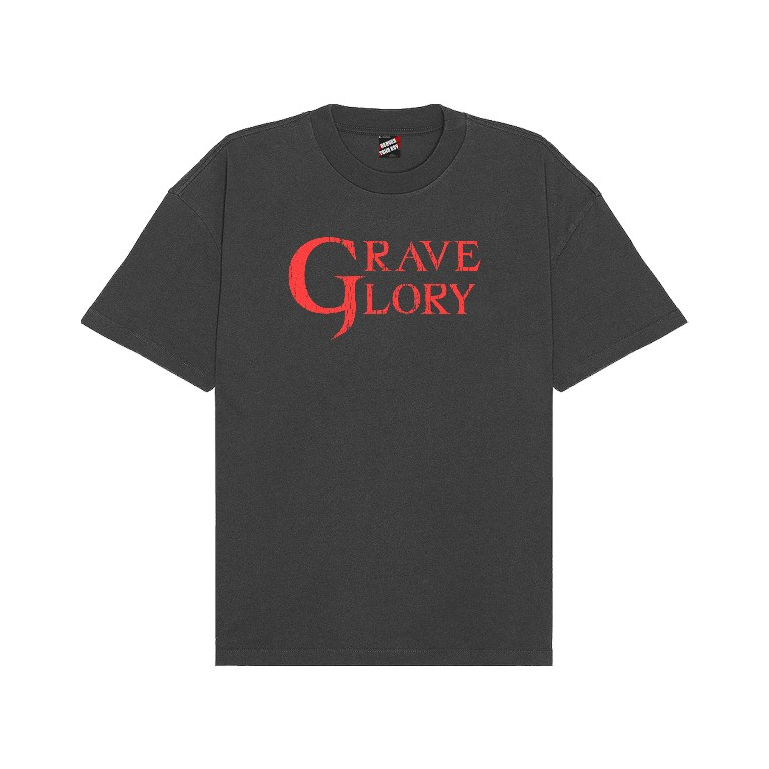 HEAVENTOWNBOY DEADVERSE GRAVE OF GLORY T-SHIRT FADED