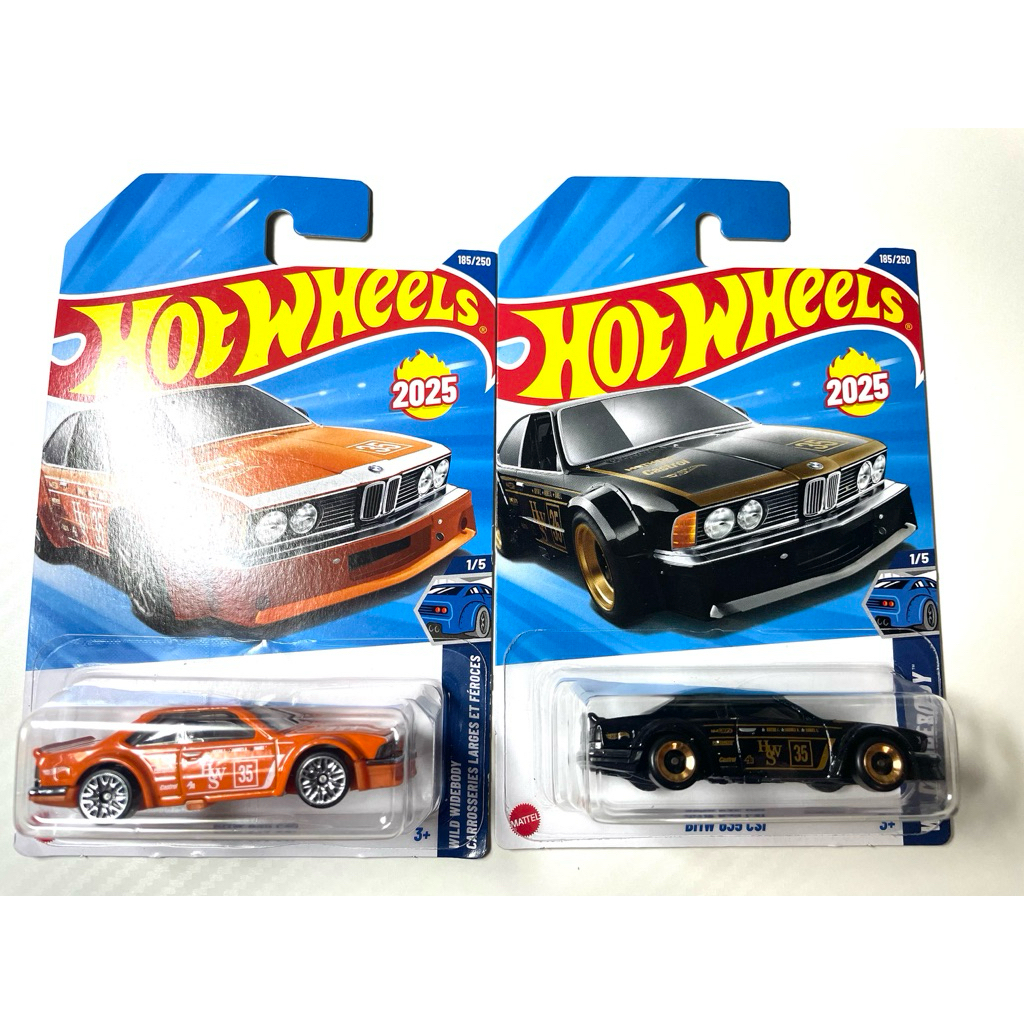 รถฮอทวีล Hot Wheels BMW 635 CSi🟠⚫️ปี 2025