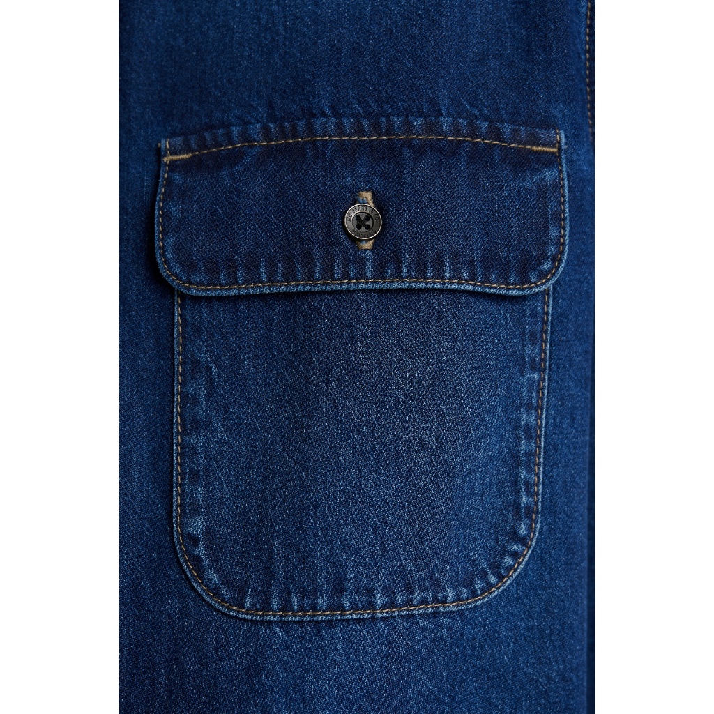 Mc JEANS قميص جينز رجالي Relaxed بأكمام طويلة — صورة 5