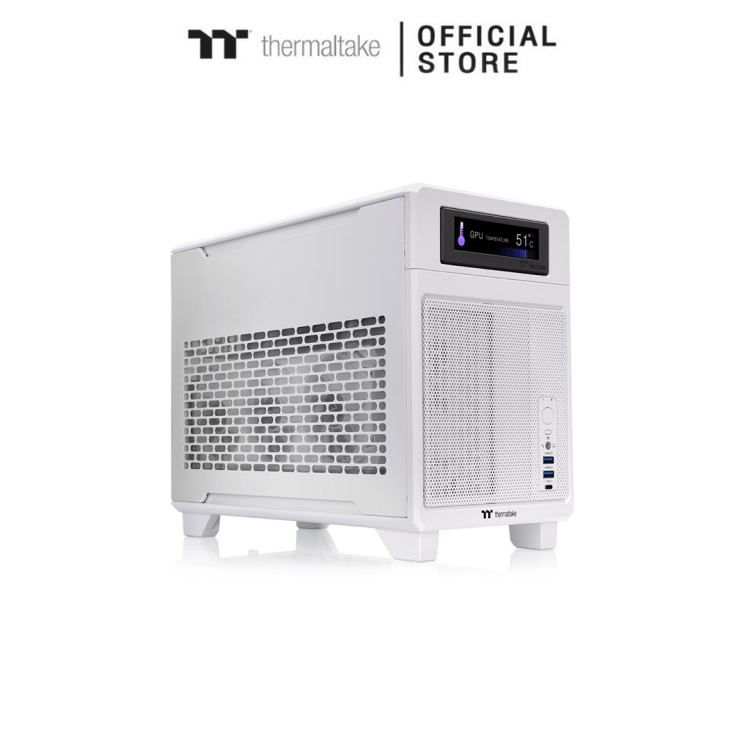 CASE THERMALTAKE TR100 SNOW MINI : CA-11A-00S6NN-00