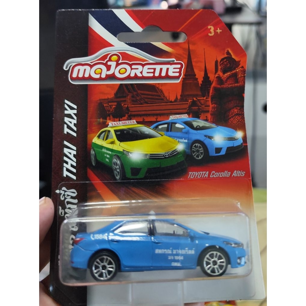 Majorette Toyota Corolla Altis Thai Taxi  1:64