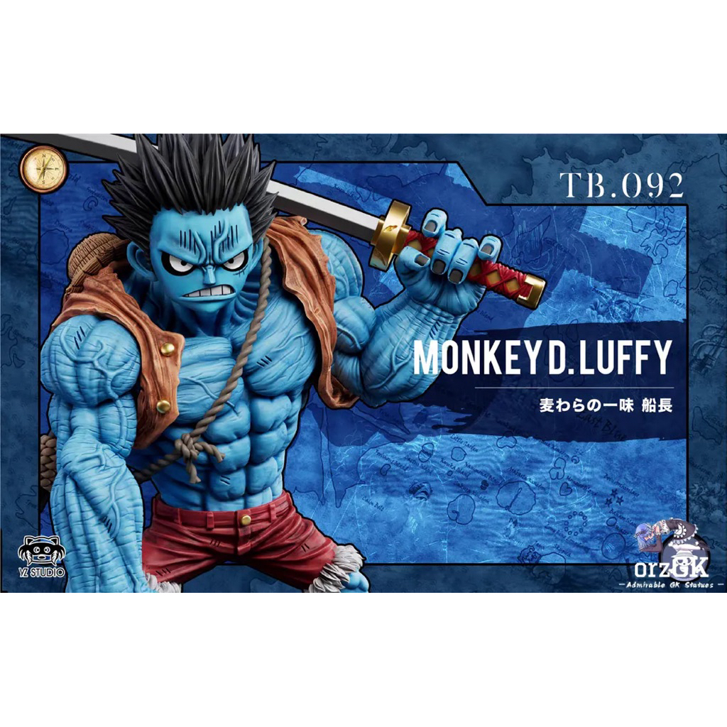 Resin WCF One Piece  - Luffy Nightmare by YZ Studio