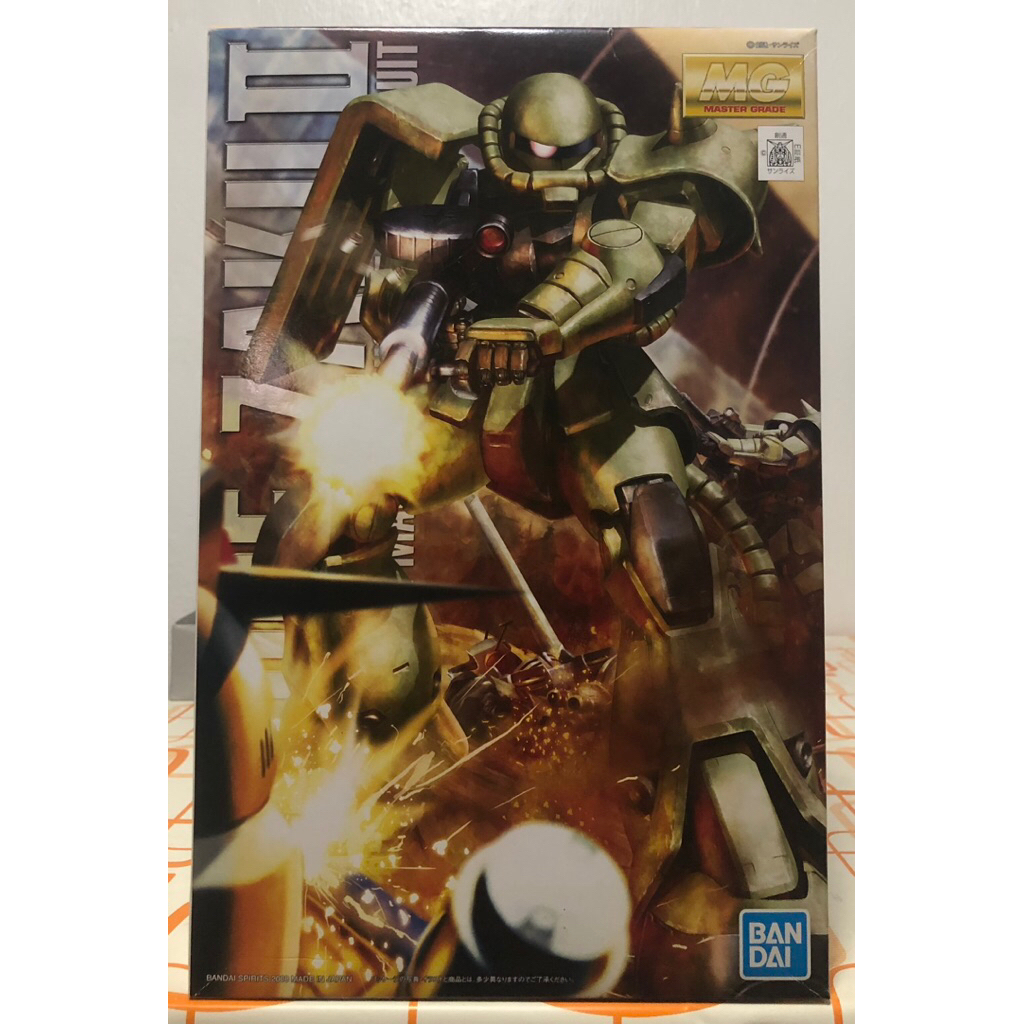 BANDAI MG MS-06F Zaku II F VER. 2.0 สภาพกล่อง85-90% พร้อมส่ง