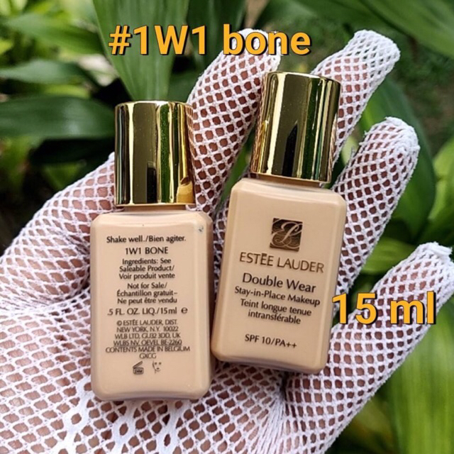 รองพื้นเอสเต้ รุ่น Double Wear Stay-In-Place Makeup SPF10 / PA++ ขนาด 15 ml สี# 1W1 Bone