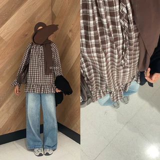 (พรีออเดอร์ 7 วัน) Alice blouse | stripe เสื้อแขนยาว ข้อมือจั๊ม