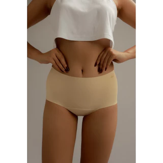 กางเกงในไร้ขอบเก็บพุงกันเข้าวินหน้า - รุ่น Timeless High rise shaping briefs
