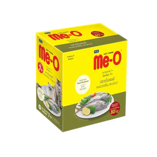 [ใหม่ หมดอายุ 2027] Me-O อาหารเปียกแมว มีโอ เพาซ์ แมวสูงวัย แมวแก่ 7 ปี เป็นต้นไป ปลาทูน่า ปลาทู เยลลี่ ยกโหล 12 ซอง คละ