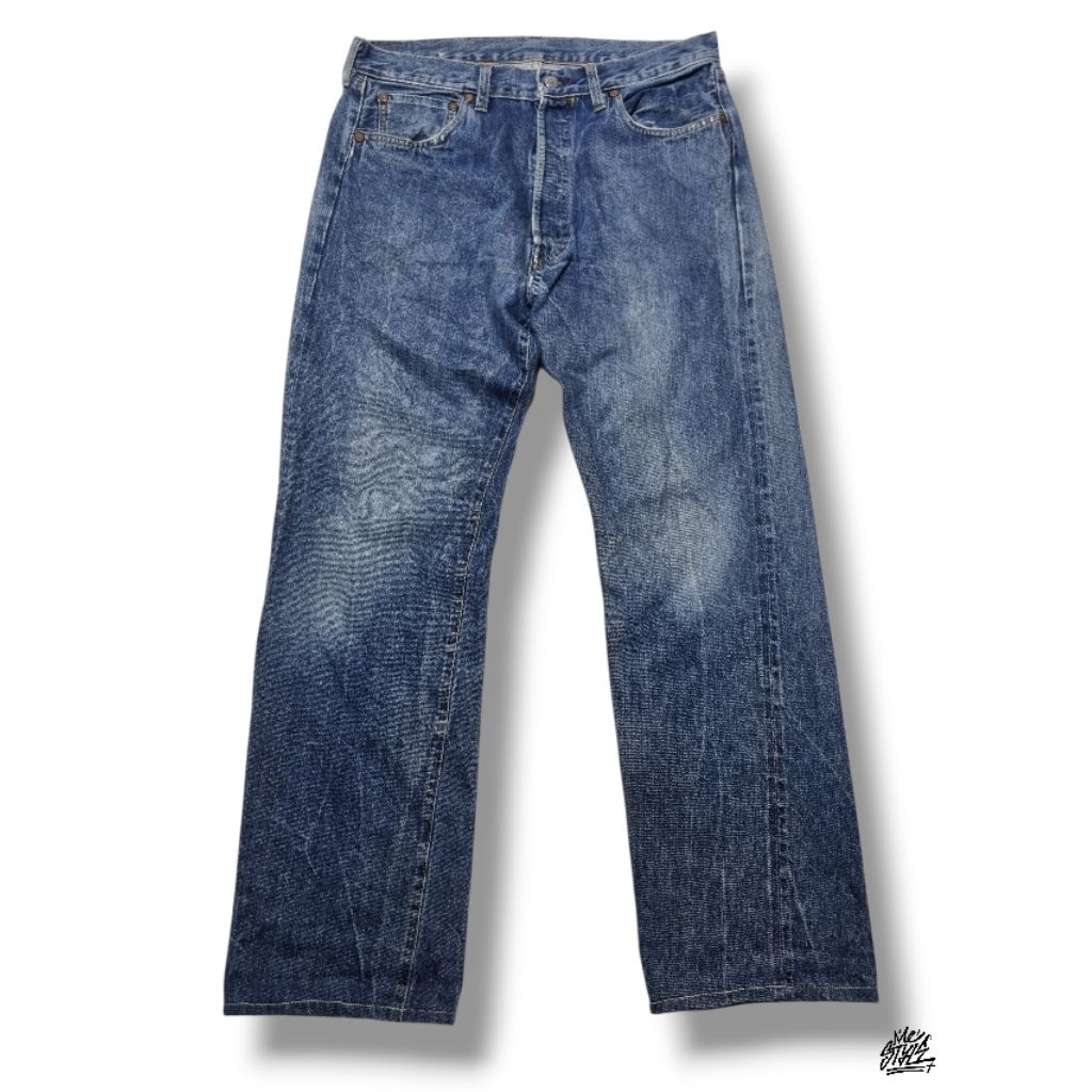 Levi's501 big E LVC1955ริมแดงUSAปี2000+กางเกงยีนส์มือสอง33/42/8.5