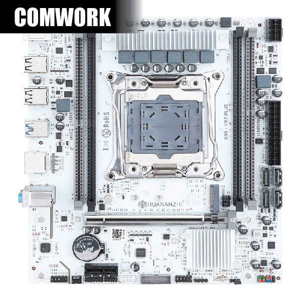 เมนบอร์ด HUANANZHI X99 4MF 4MT PLUS TPM MICRO ATX LGA 2011-3 WORKSTATION SERVER MAINBOARD MOTHERBOARD XEON COMWORK