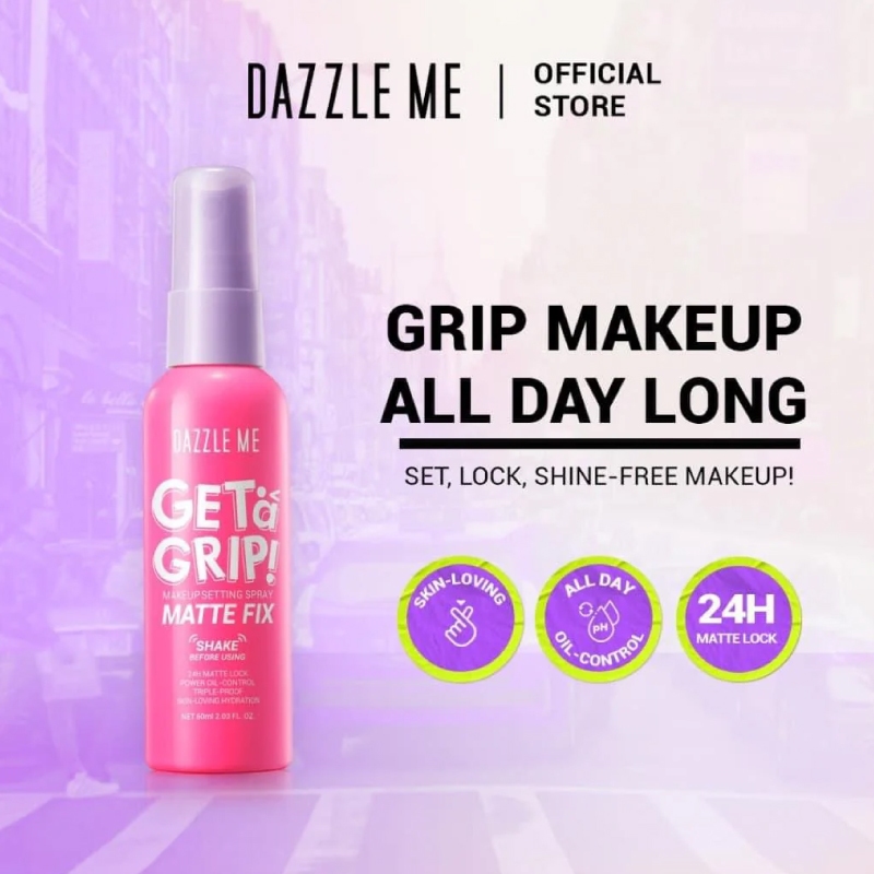 Dazzle Me แดซเซิล มี เก็ท อะ กริป เมคอัพ เซ็ทติ้ง สเปรย์ 60 มล. มีให้เลือก 3 สูตร - รูปที่ 3