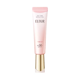 Elixir อิลิคเซอร์ เดย์ แคร์ เรโวลูชั่น โทนอัพ พิ้งค์ SPF 50+ PA++++ 35 ก. (กันแ