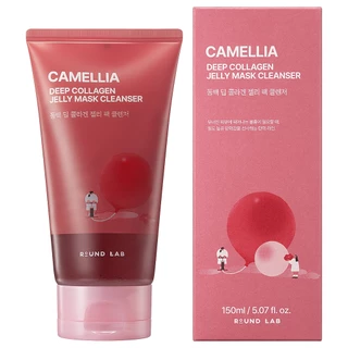ROUND LAB - Camellia Deep Collagen Jelly Mask Cleanser (150ml) ราวด์แล็บ คาเมลเลีย ดีพ คอลลาเจน เจลลี่ มาสก์ คลีนเซอร์