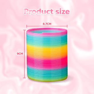 allgen Rainbow Spring ของเล่นเด็ก สปริงสายรุ้ง ของเล่นฝึกสมาธิ