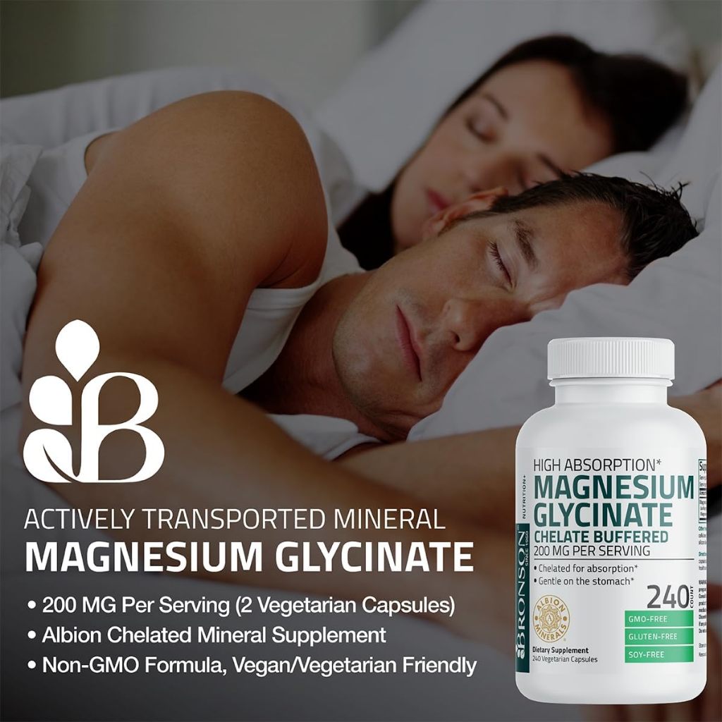 Bronson Magnesium Glycinate(as Magnesium Bisglycinate รูปที่ 5