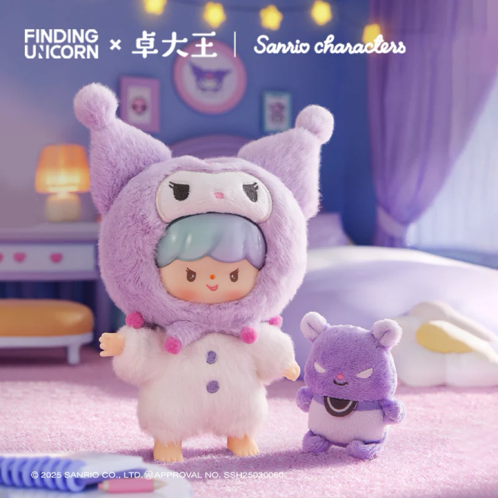 พร้อมส่ง กล่องสุ่ม FINDING UNICORN ZZOTON SANRIO