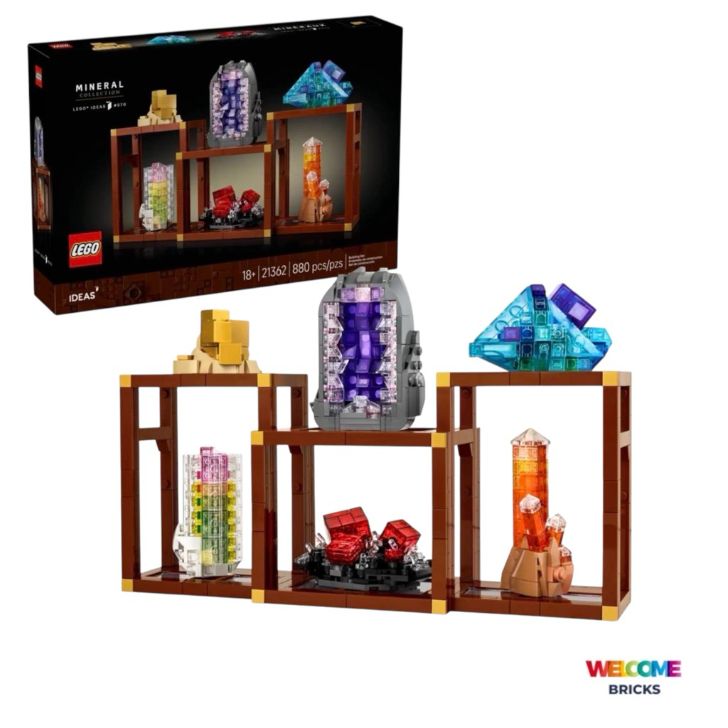 Lego ideas 21362 Mineral Collection สินค้าใหม่ ของแท้ 100% ค่ะ