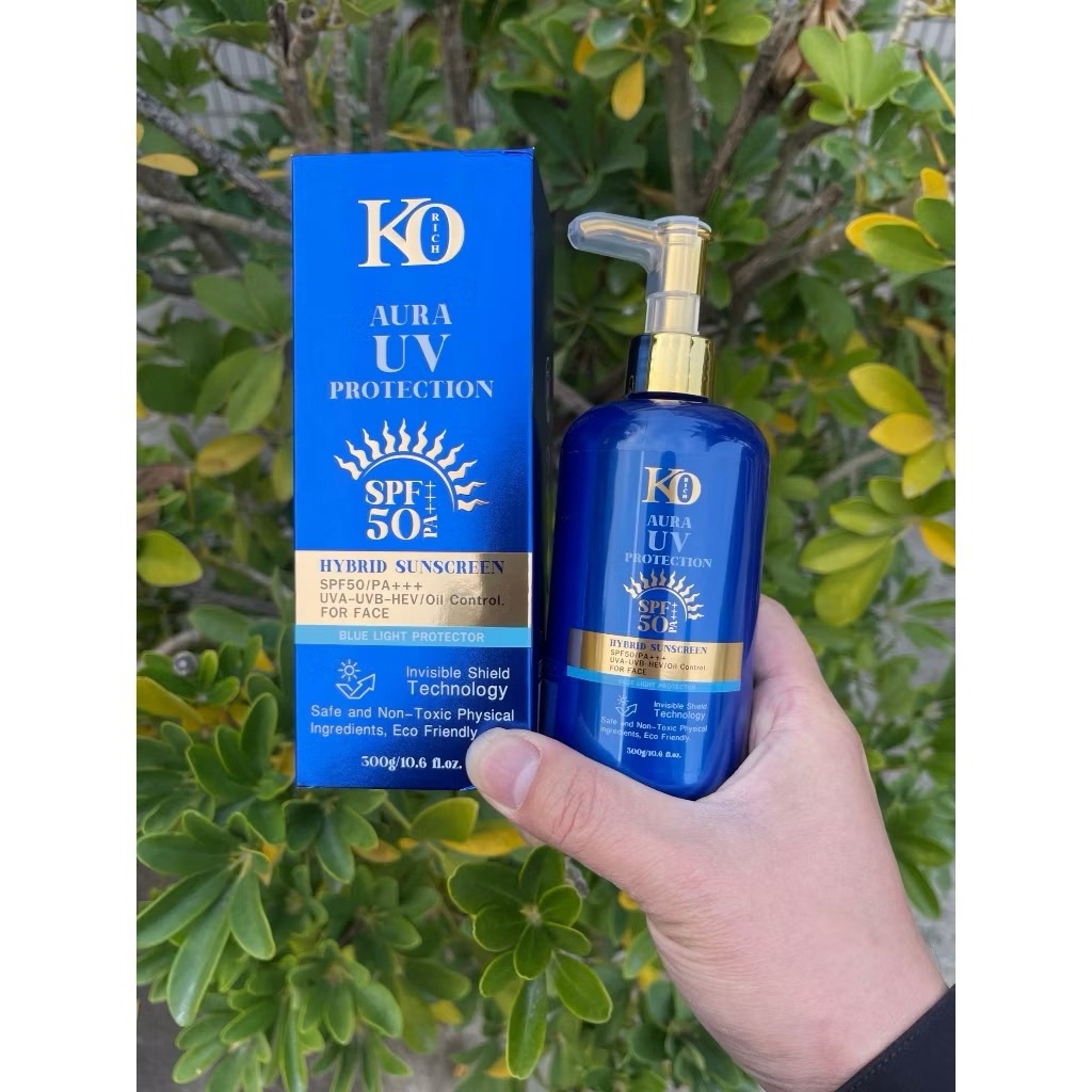 กันแดดน้ำเงิน KO RICH AURA UV SPF 50 PA+++