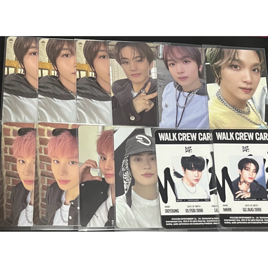 การ์ด nct 127 / dream / wish